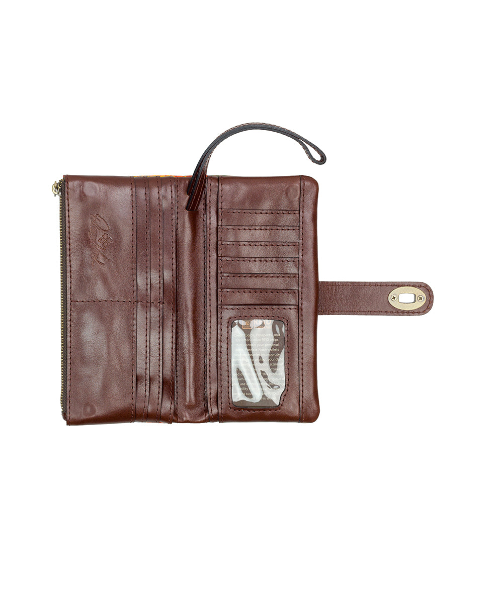 Annesley Wristlet - Maple Leaves