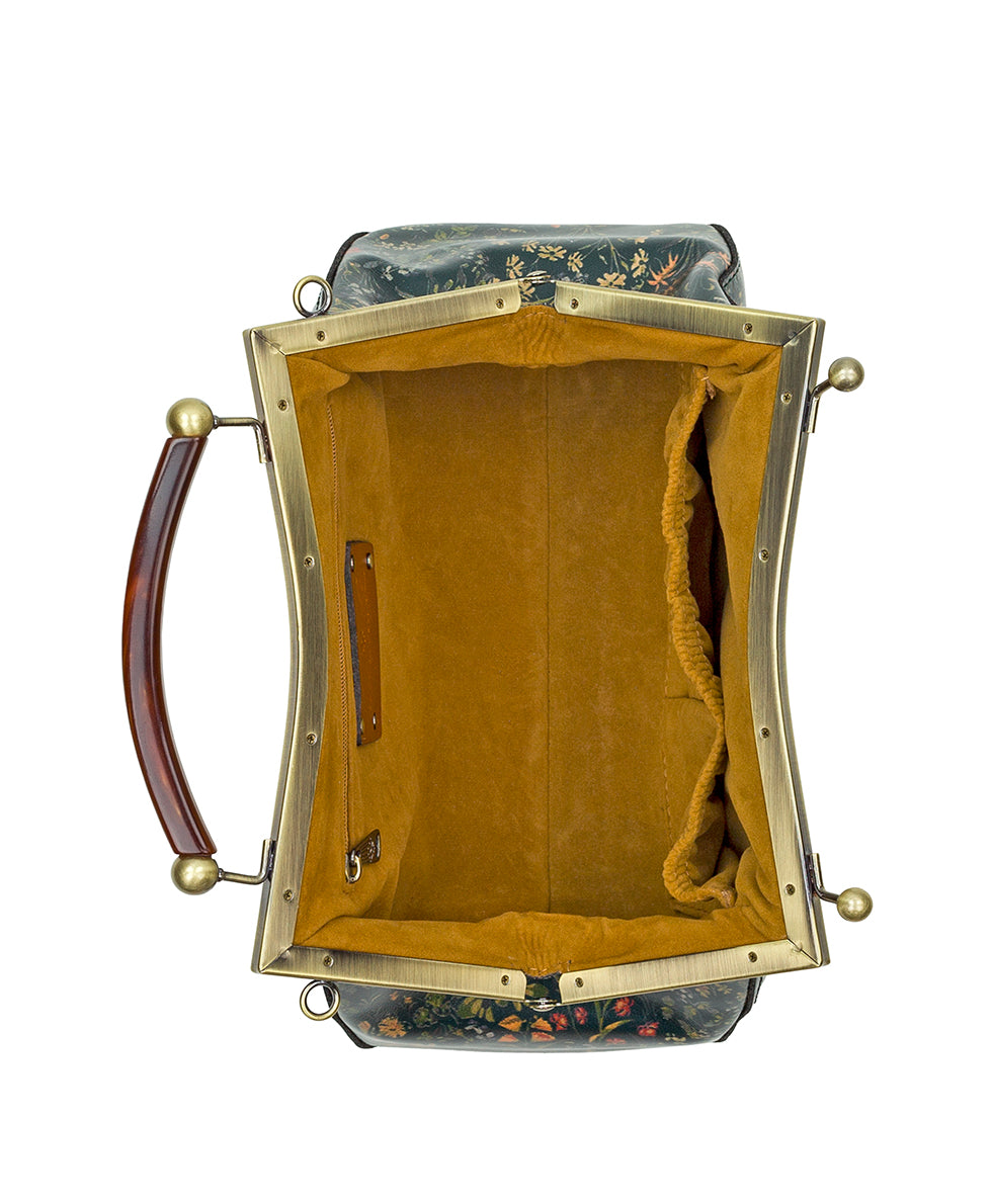 Female - Kelmscott Frame Bag - Tuscan Fields - tuscan fields - by Patricia Nash - View 4 of 4