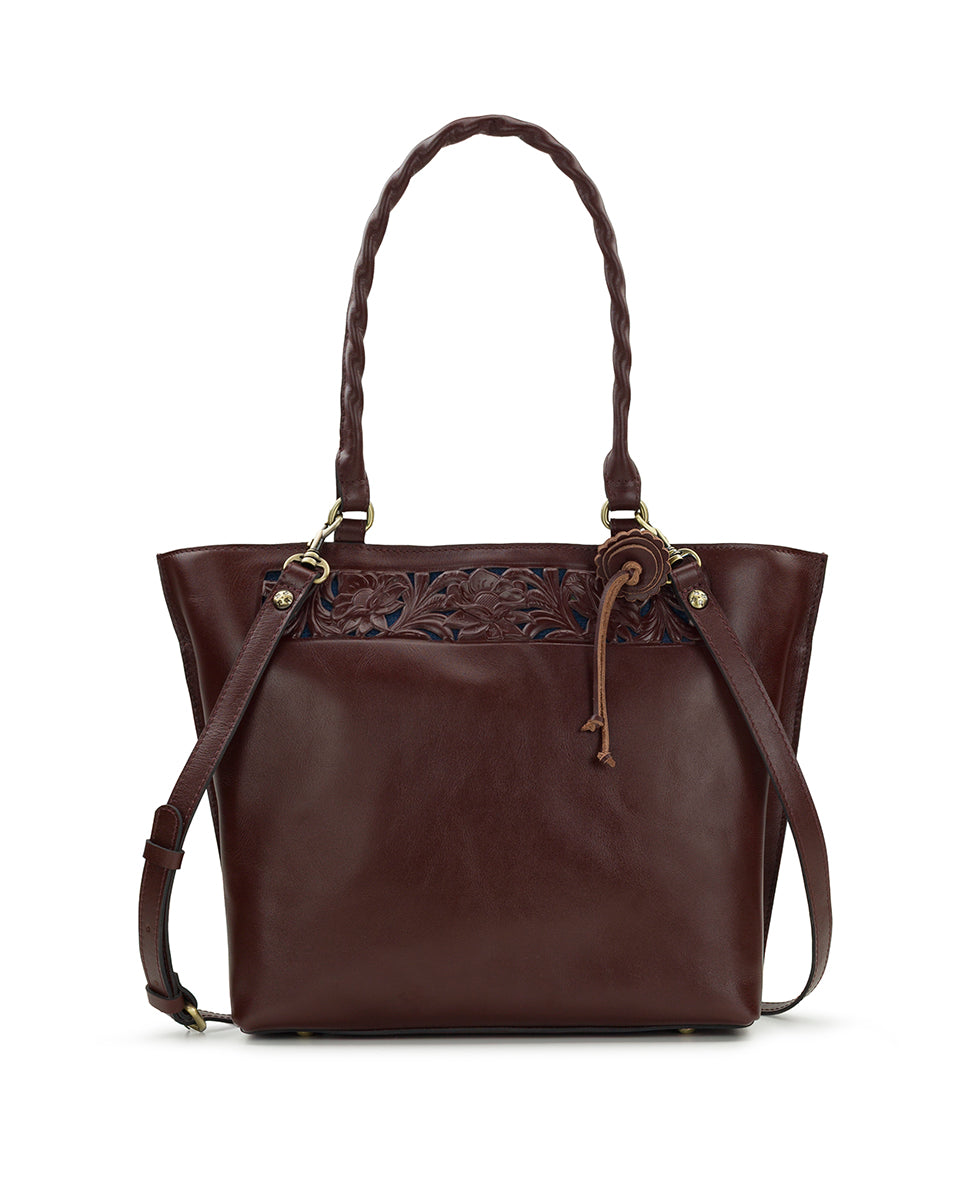 Female - Adeline Tote - Cavo Border Tooled - mushroom - by Patricia Nash - View 1 of 23