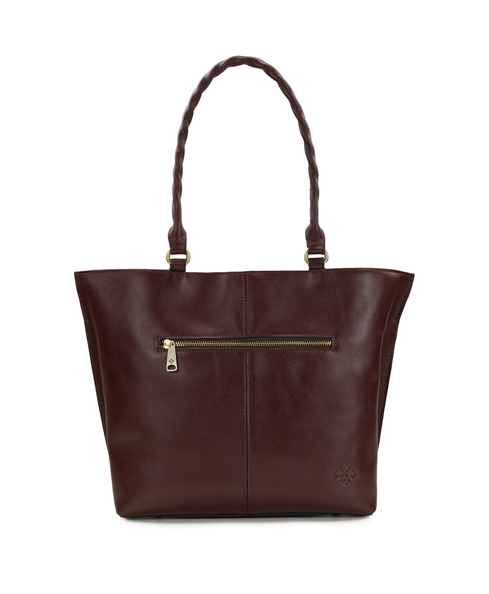 Female - Adeline Tote - Cavo Border Tooled - mushroom - by Patricia Nash - View 2 of 23