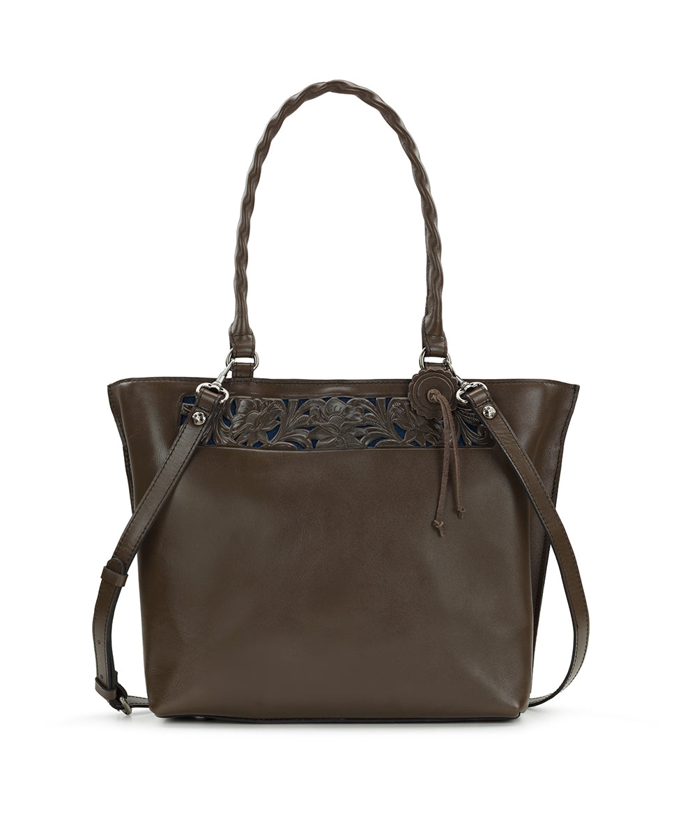 Female - Adeline Tote - Cavo Border Tooled - mushroom - by Patricia Nash - View 11 of 23