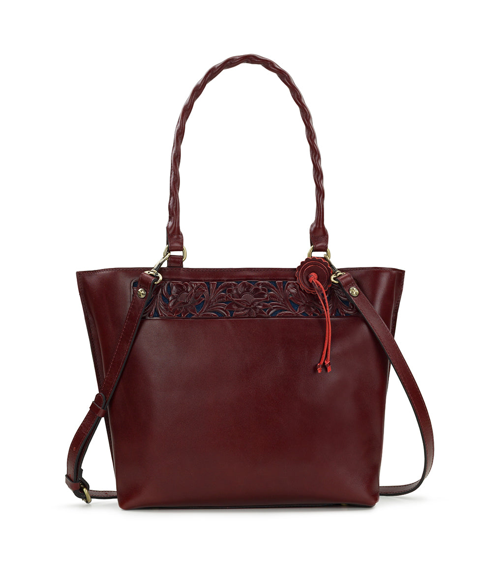 Female - Adeline Tote - Cavo Border Tooled - mushroom - by Patricia Nash - View 16 of 23