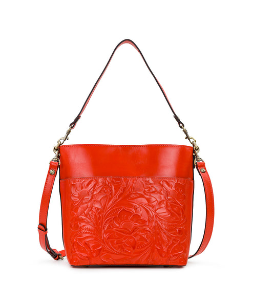 Harper crossbody bag in italian online leather