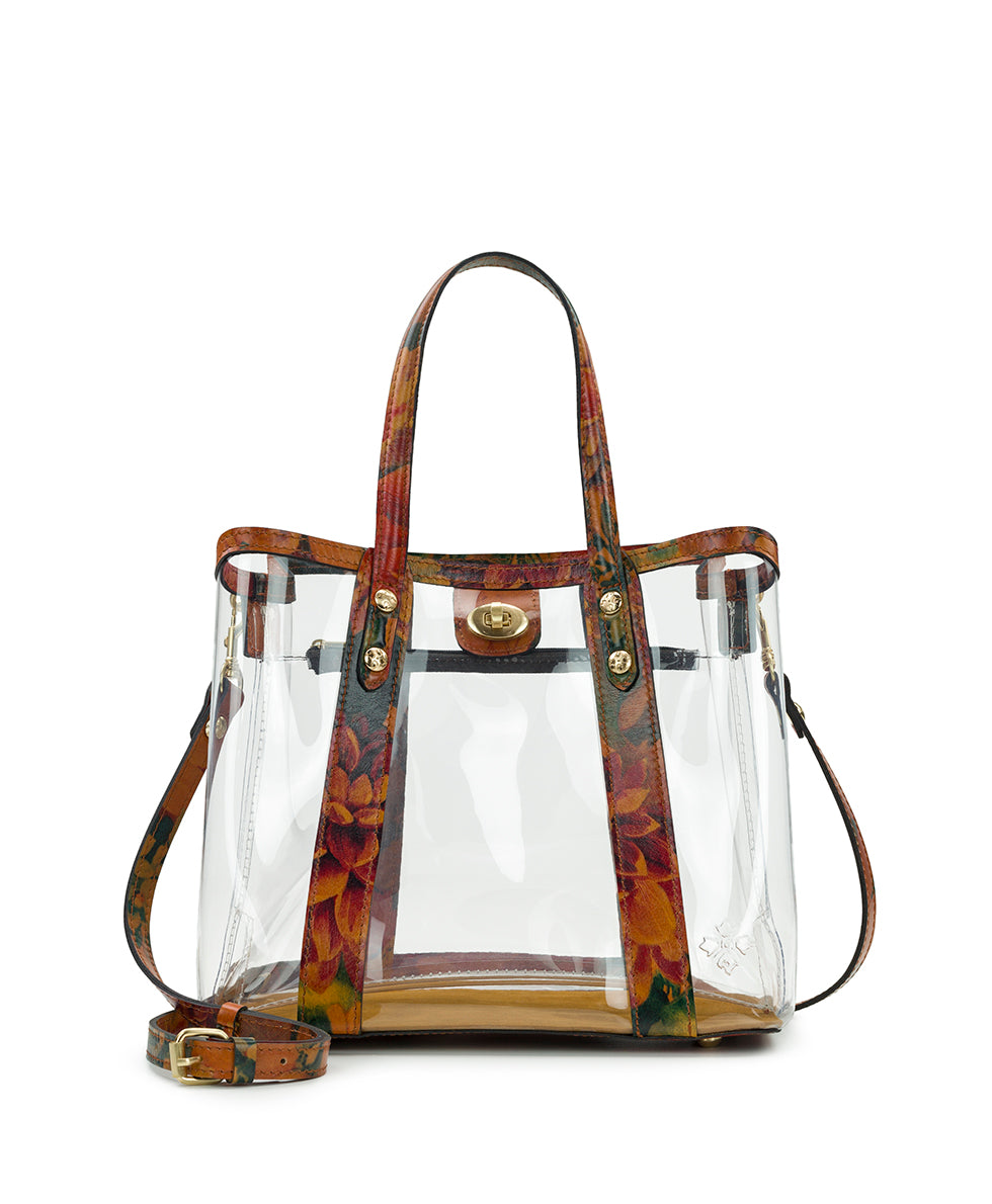 Female - Darby Tote Crossbody - Clear Bag - multi color - by Patricia Nash - View 1 of 4