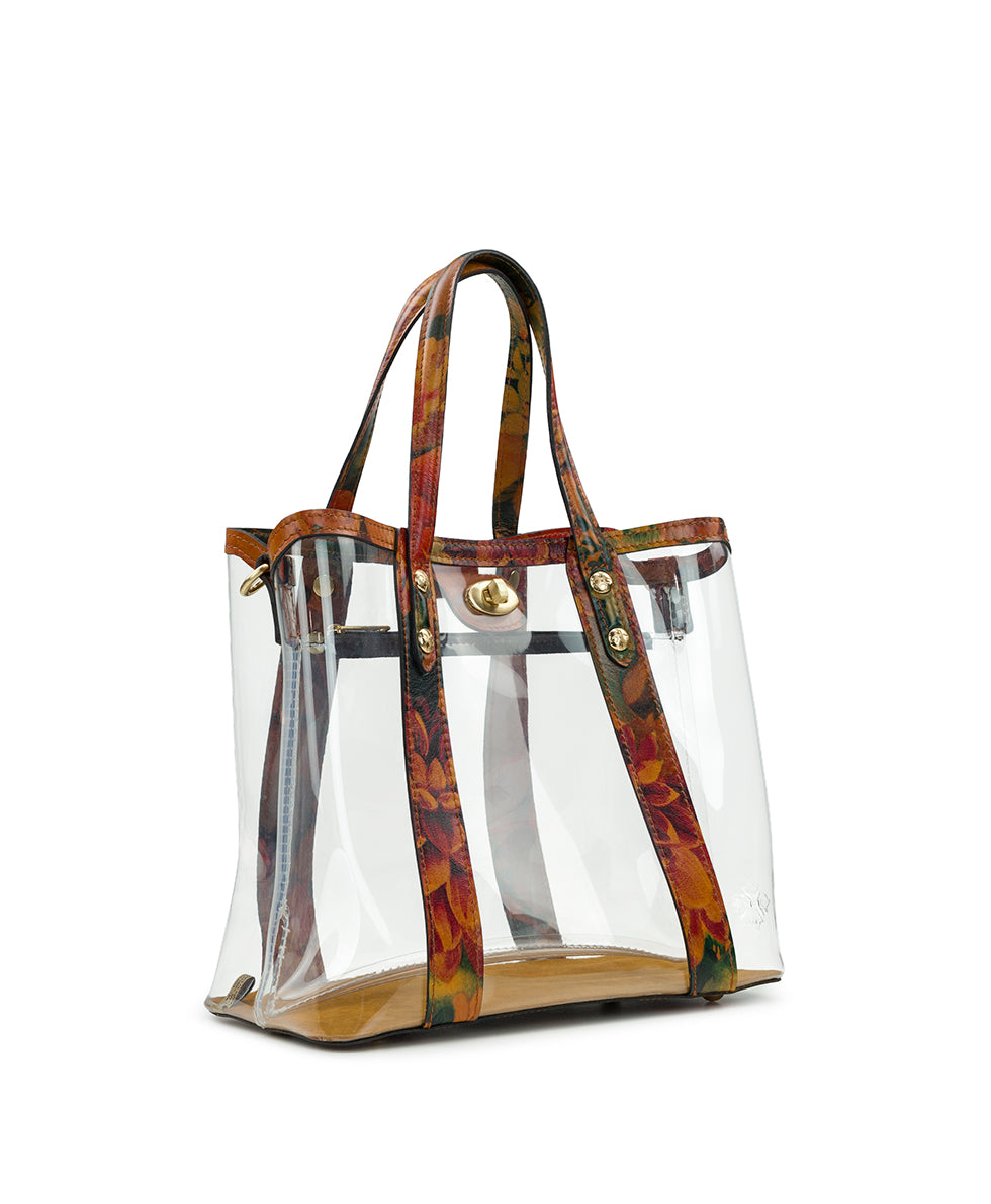 Female - Darby Tote Crossbody - Clear Bag - multi color - by Patricia Nash - View 3 of 4