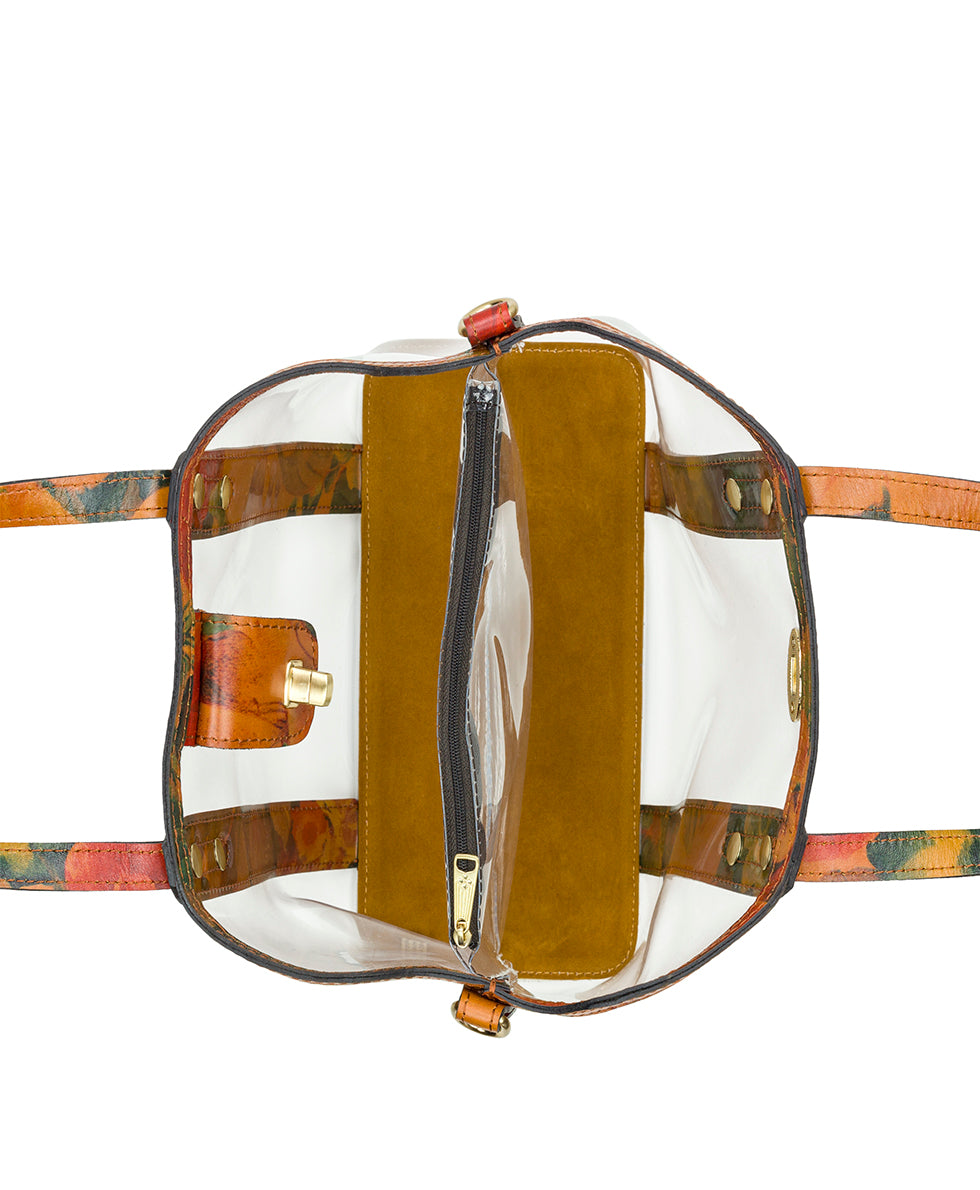 Female - Darby Tote Crossbody - Clear Bag - multi color - by Patricia Nash - View 4 of 4