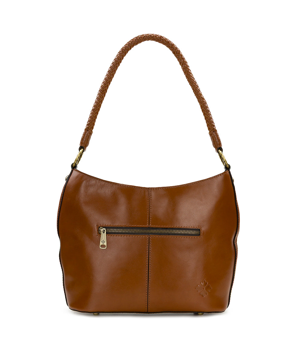 Female - Castelli Hobo with Scarf - European Natural Fine Weave - natural - by Patricia Nash - View 2 of 7