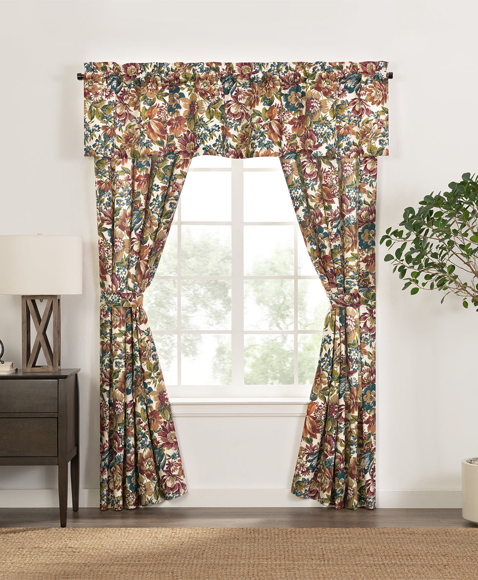 Tailored Valance - Vintage Tapestry - by Patricia Nash - View 1 of 1