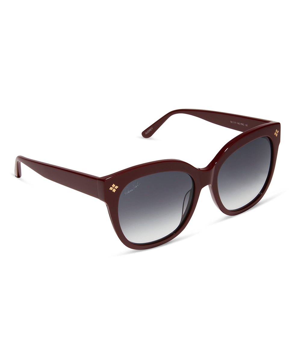 Audrey Sunglasses - Maroon - maroon - by Patricia Nash - View 2 of 8