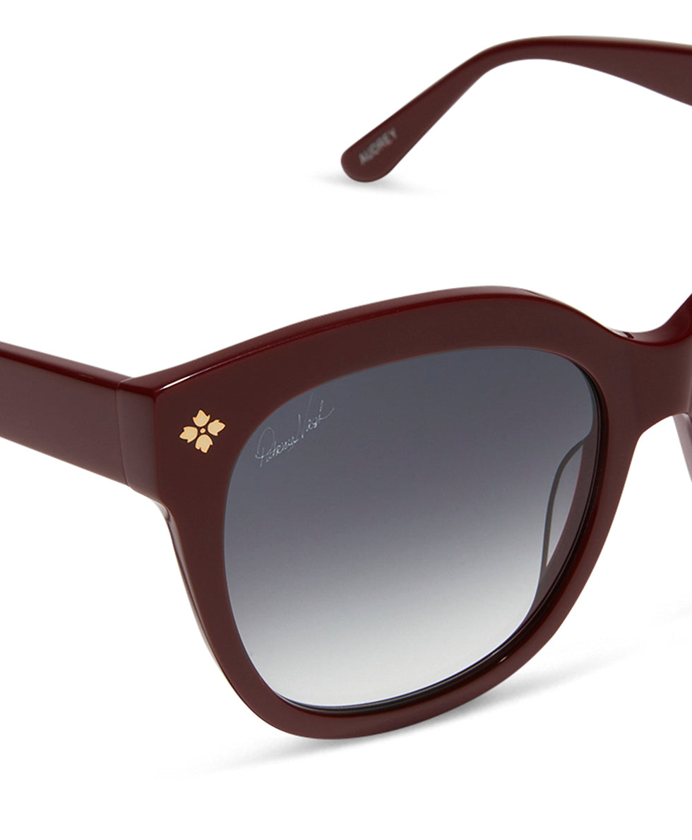Audrey Sunglasses - Maroon - maroon - by Patricia Nash - View 4 of 8