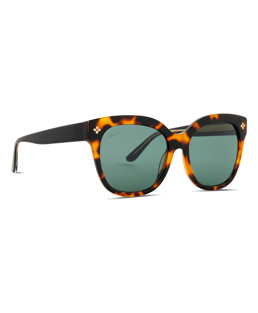 Audrey Sunglasses - Tortoise/Black – Patricia Nash