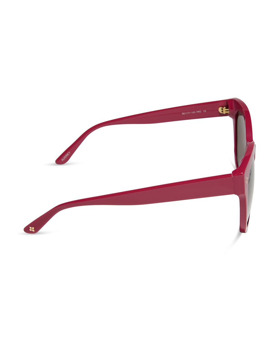 Audrey Sunglasses - Passion - maroon - by Patricia Nash - View 2 of 8