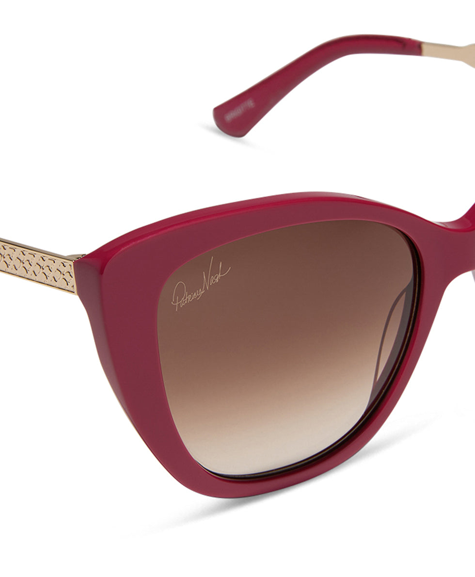 Brigitte Sunglasses -  Passion - passion - by Patricia Nash - View 4 of 9