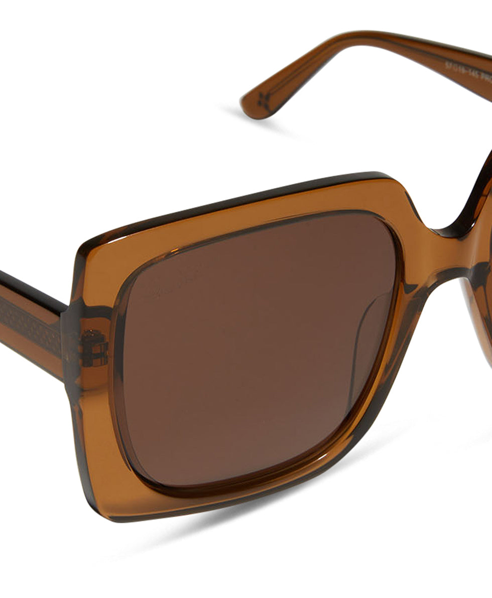 Jackie Sunglasses - Hazelnut - hazelnut - by Patricia Nash - View 4 of 8