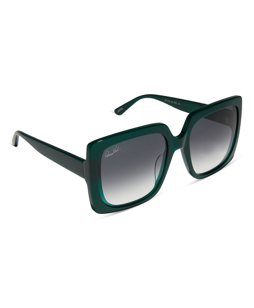 Jackie Sunglasses - Deep Aqua - deep aqua - by Patricia Nash - View 3 of 9