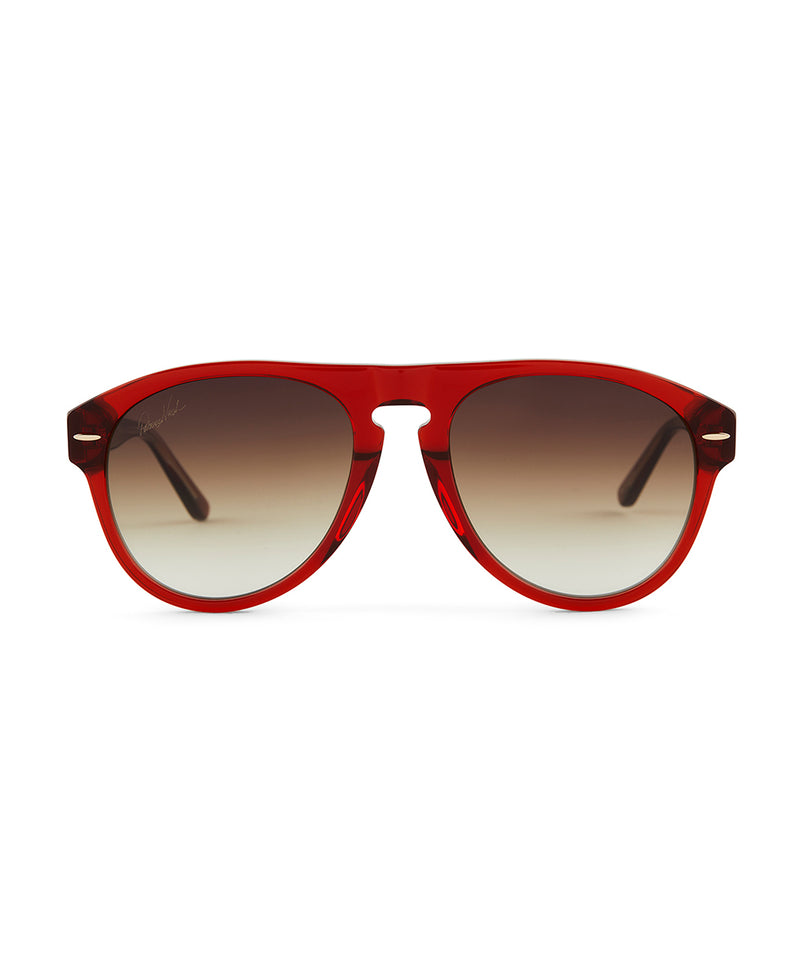 McQueen Sunglasses - Campari Crystal
