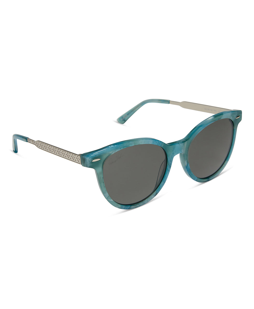 Blondie Sunglasses - Greek Floral - prairie tortoise - by Patricia Nash - View 4 of 8