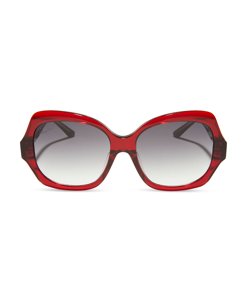 Farrah Sunglasses - Ruby Red
