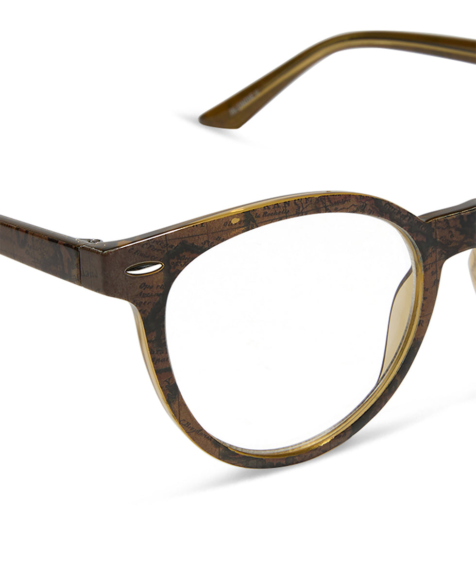 Blondie II Reader Glasses - European Map - by Patricia Nash - View 4 of 8