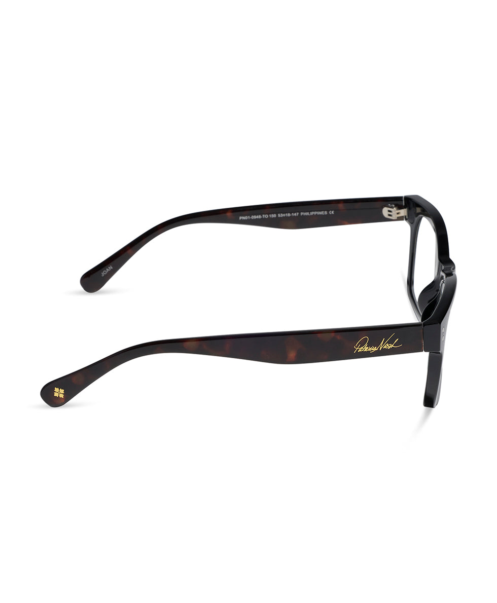 Female - Joan Reader Glasses - Tortoise - by Patricia Nash - View 3 of 8