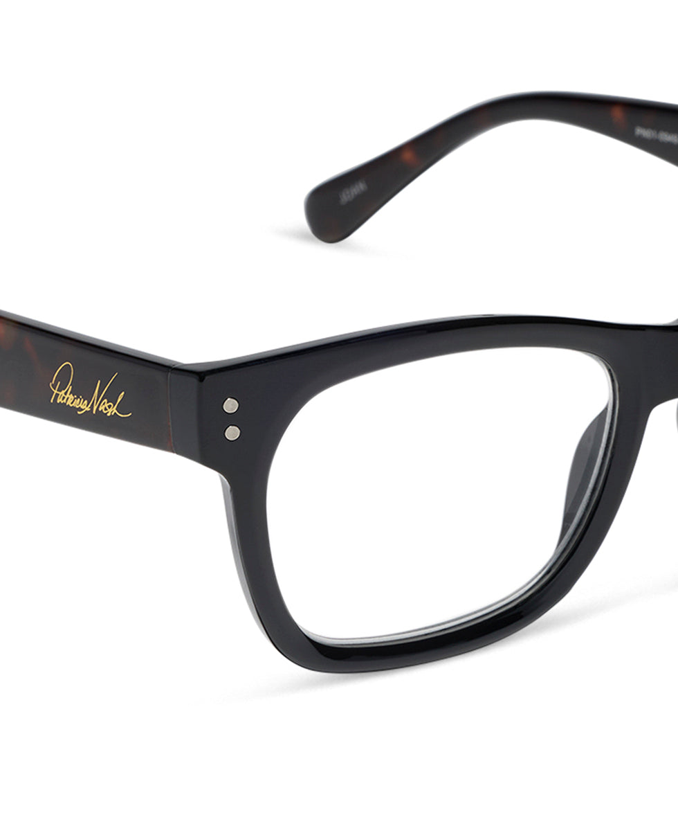 Female - Joan Reader Glasses - Tortoise - by Patricia Nash - View 4 of 8