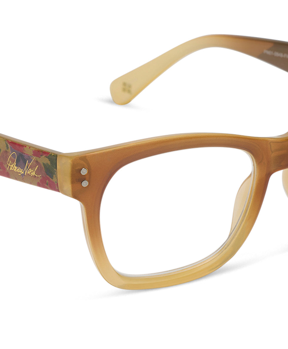 Female - Joan Reader Glasses - French Hydrangeas - by Patricia Nash - View 4 of 8