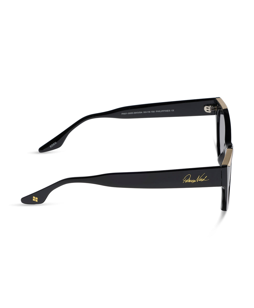 Female - Eden Sunglasses - Black - black - by Patricia Nash - View 3 of 8