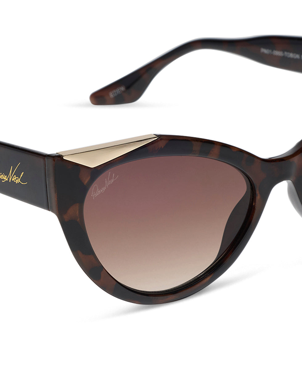 Female - Eden Sunglasses - Tortoise - tortoise - by Patricia Nash - View 4 of 8