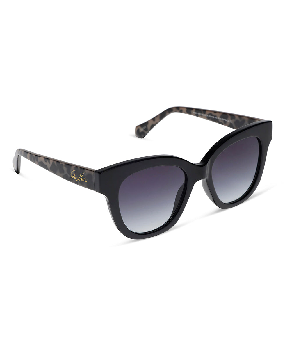 Female - Lena Sunglasses - Black/Cookies and Cream - black/cookies and cream - by Patricia Nash - View 2 of 9