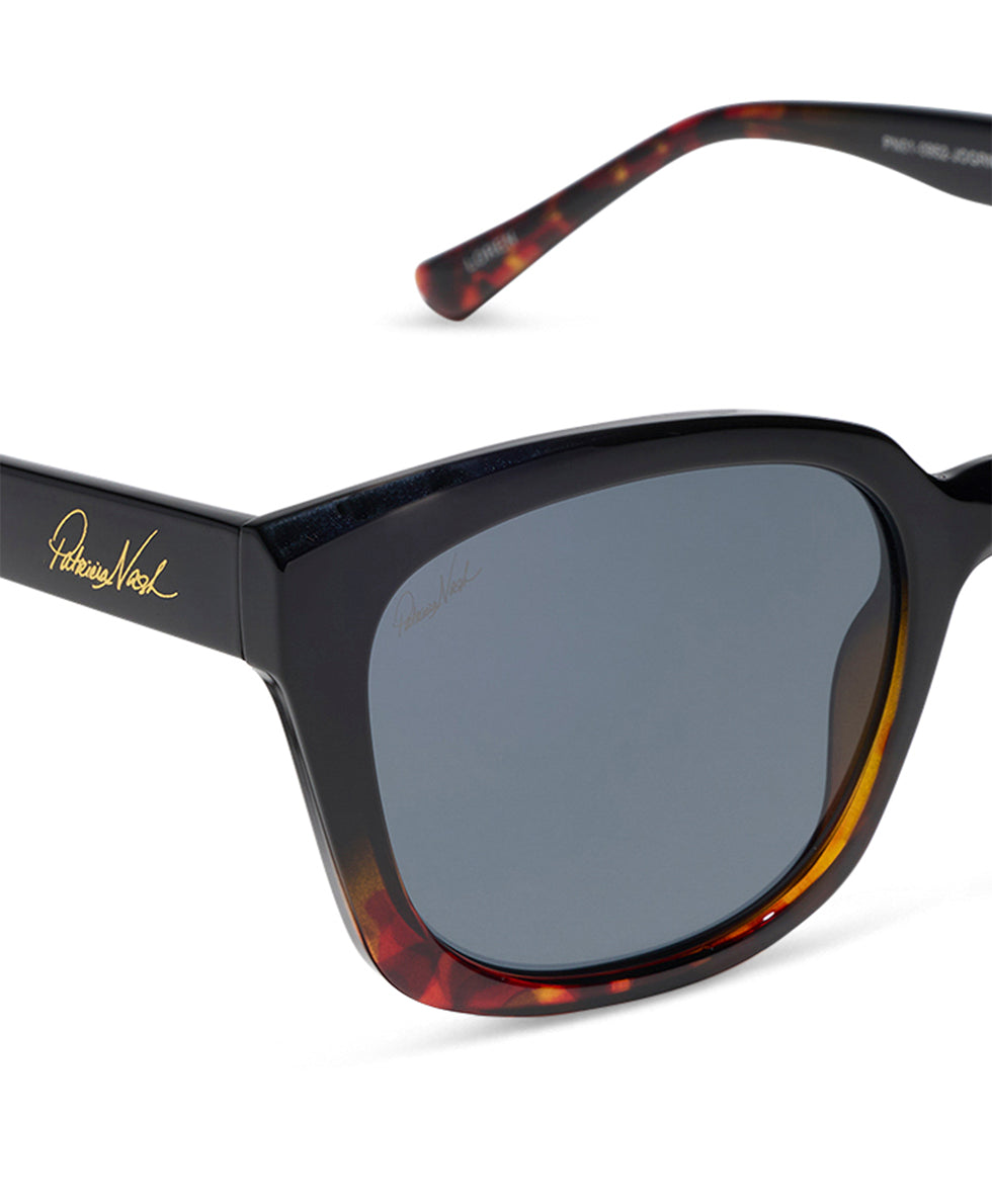 Female - Loren Sunglasses - Black - black - by Patricia Nash - View 4 of 8