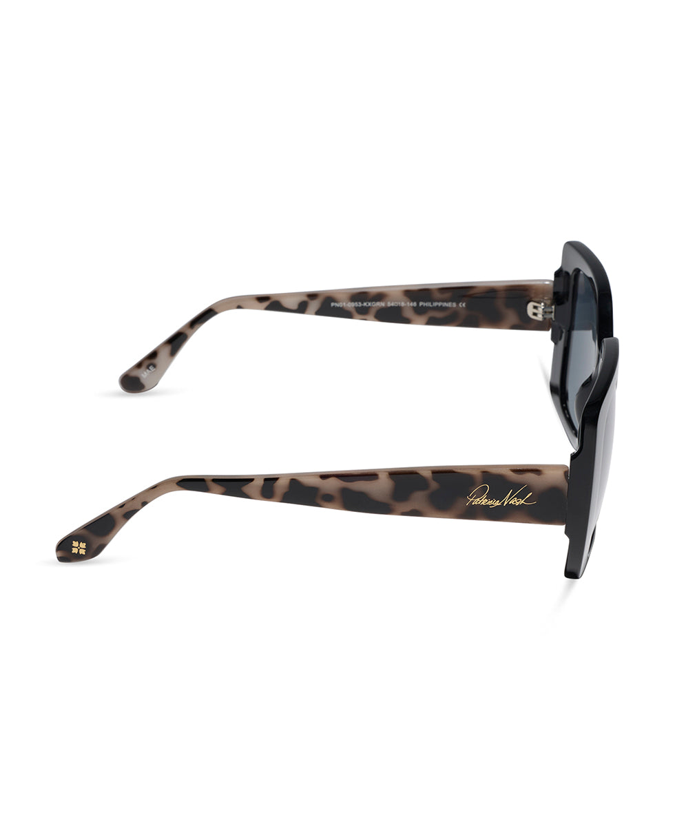 Female - Mae Sunglasses - Black/Cookies and Cream - black/cookies and cream - by Patricia Nash - View 3 of 8