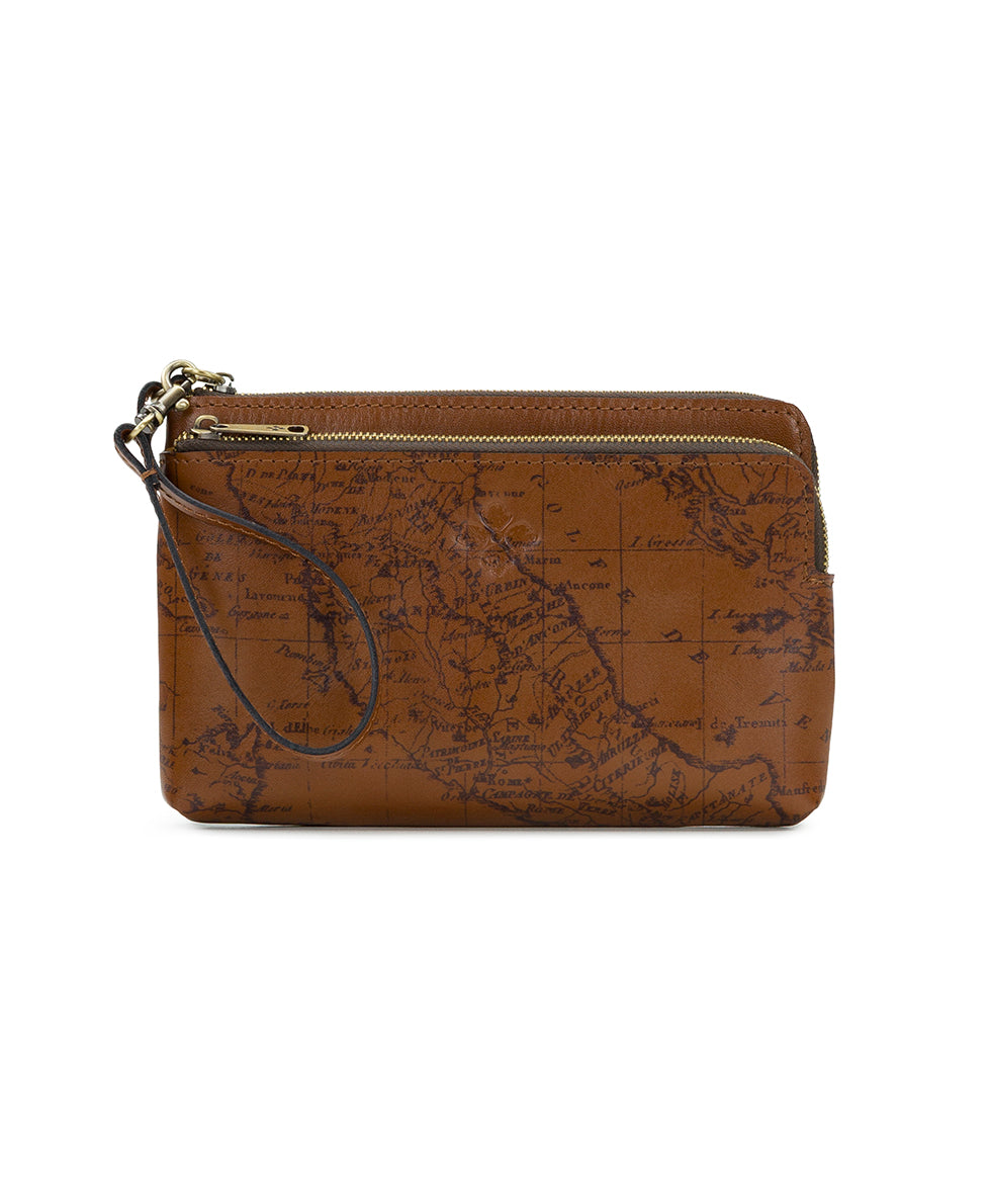 Female - Varone Wristlet - Signature Map - signature map - by Patricia Nash - View 1 of 5