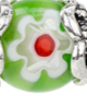 Silver Ox / Green - Swatch