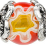 Silver Ox / Red - Swatch