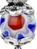 Silver Ox / Blue - Swatch