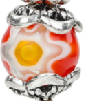 Silver Ox / Red - Swatch
