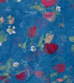 Denim Blue Strawberry - Swatch