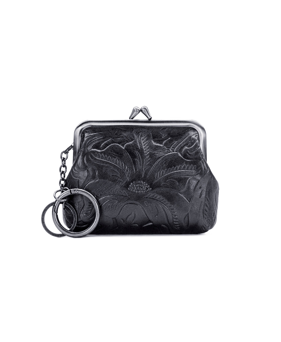 Selling PATRICIA NASH TOOL CAMETTI BLACK TUSCAN WALLET