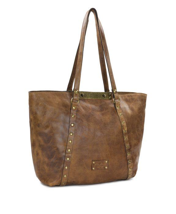 Benvenuto Tote - Vintage Distressed Leather - black - by Patricia Nash - View 33 of 62