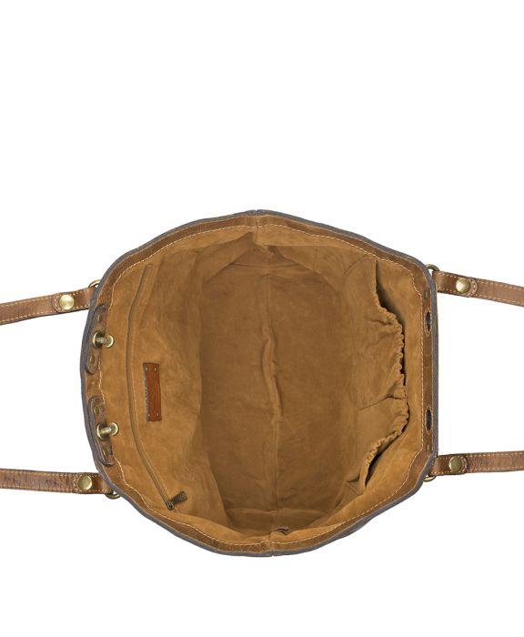 Benvenuto Tote - Vintage Distressed Leather - black - by Patricia Nash - View 35 of 62
