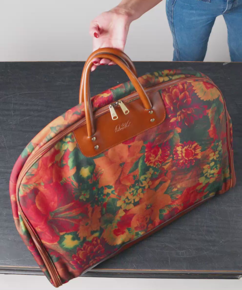 Female - Louiza Carry On - Woven Poly ‑ Greek Map - greek map - by Patricia Nash - View 4 of 5