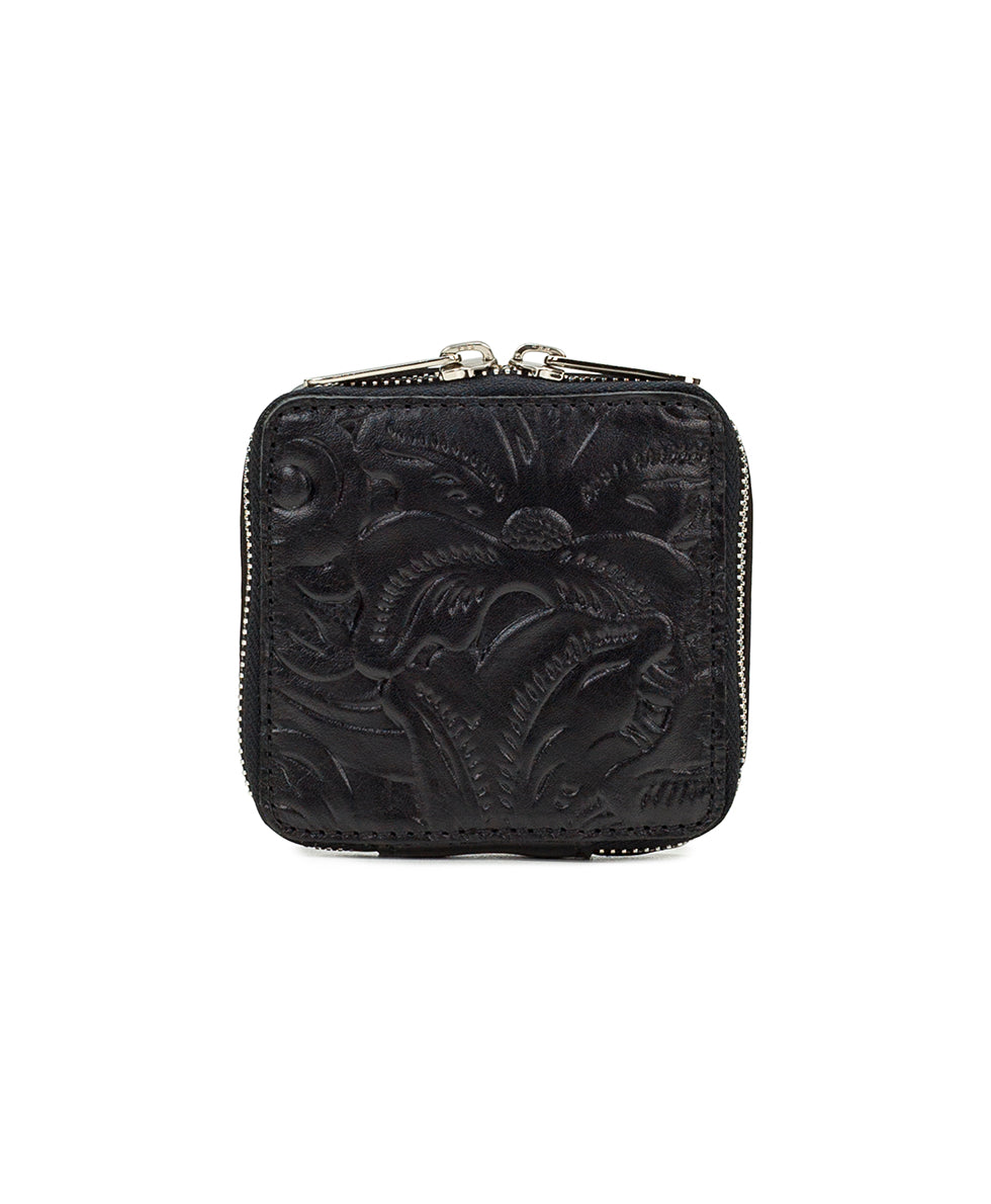 Camogli Jewelry Case - Tooled Leather – Patricia Nash