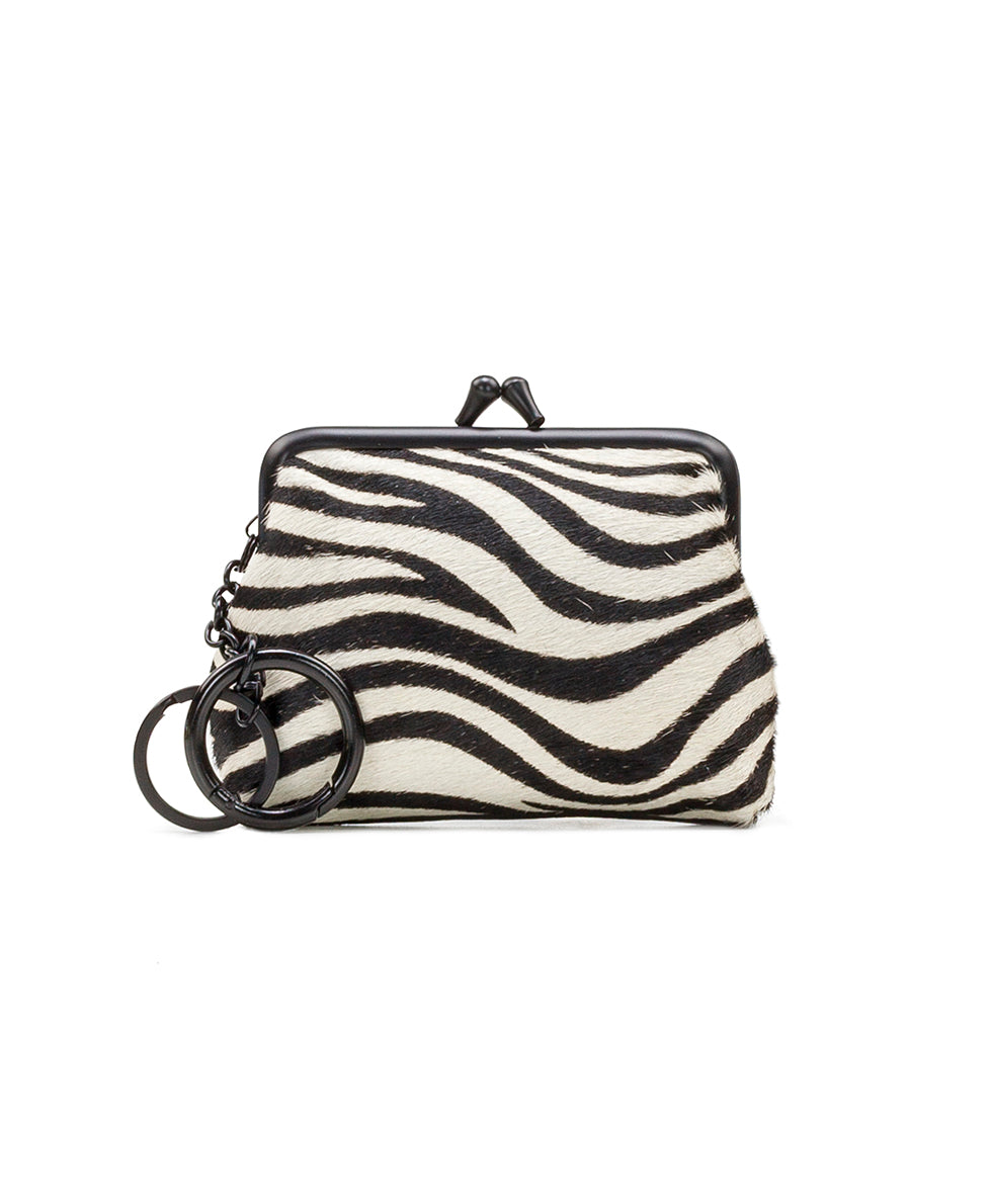 Bandit Shoulder Bag With Zebra Print