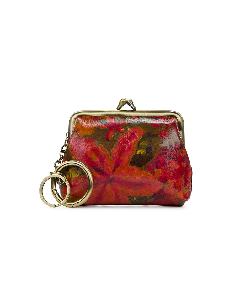 Borse Coin Purse - Floral Oil Painting