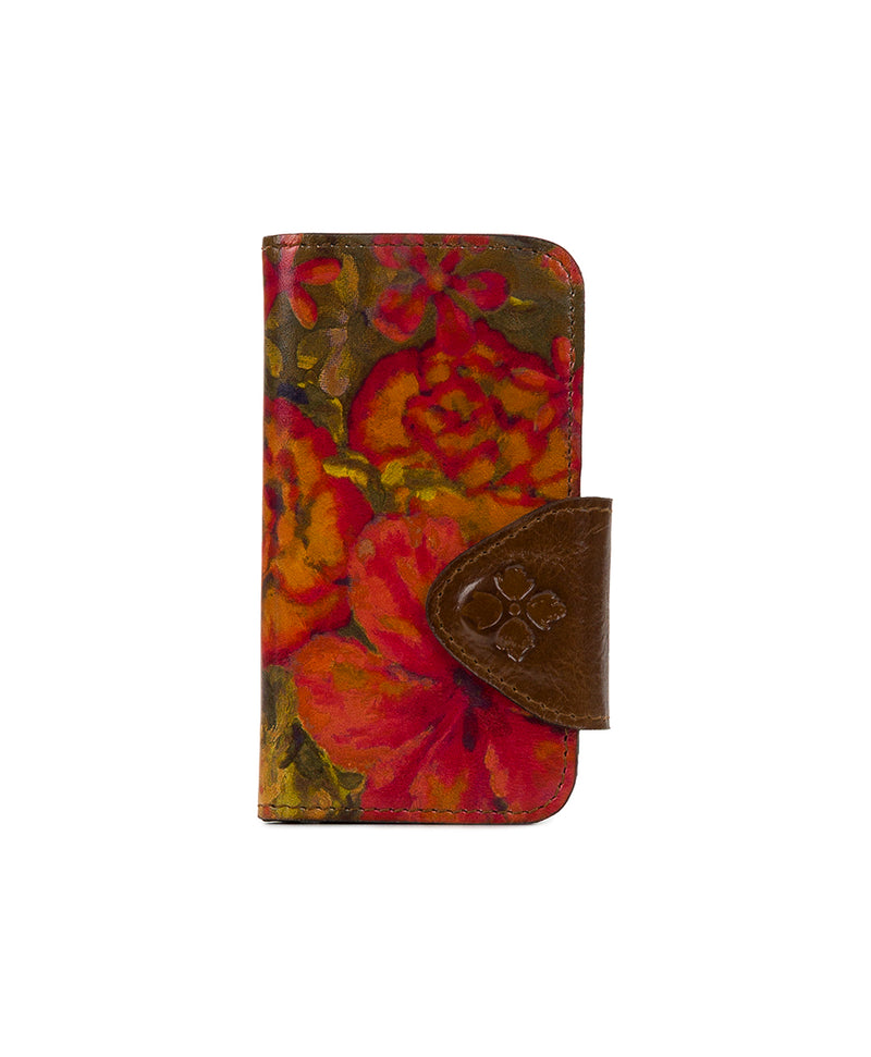 Michele Wallet iPhone 13 Mini Case - Floral Oil Painting