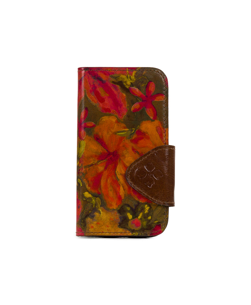 Michele Wallet iPhone 13 Case - Floral Oil Painting