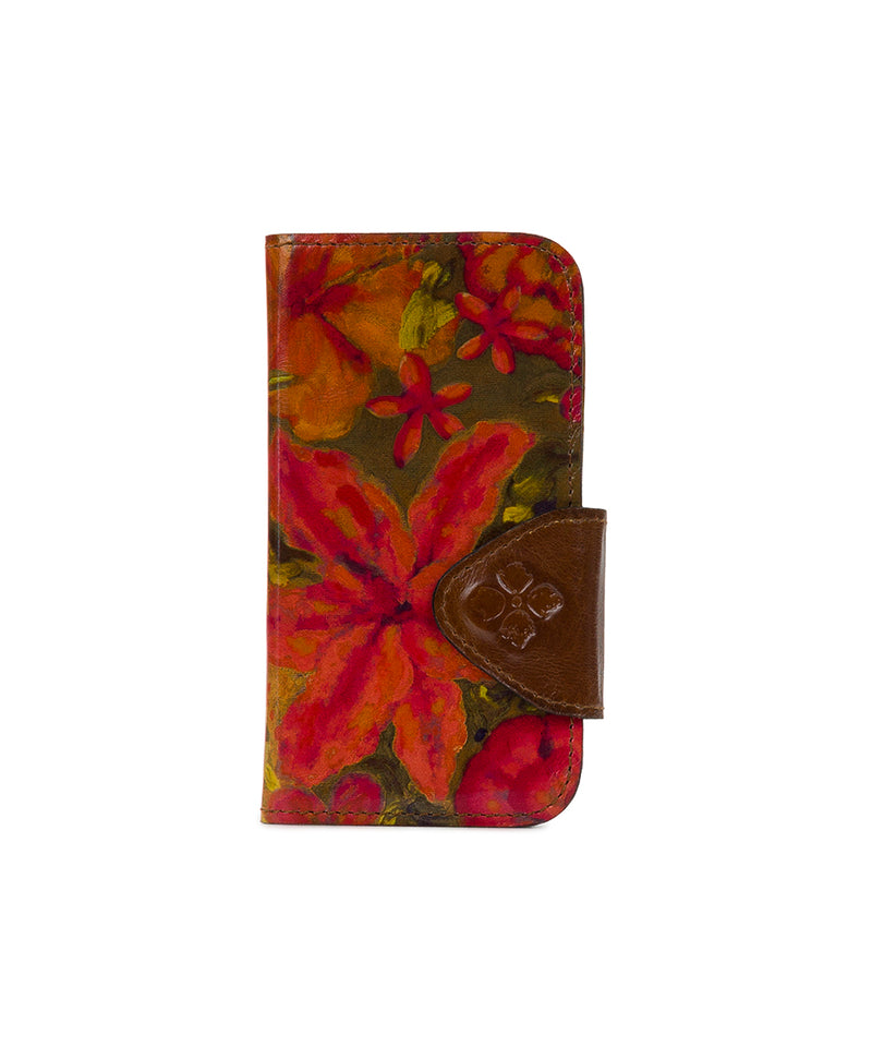 Michele Wallet iPhone 13 Pro Case - Floral Oil Painting