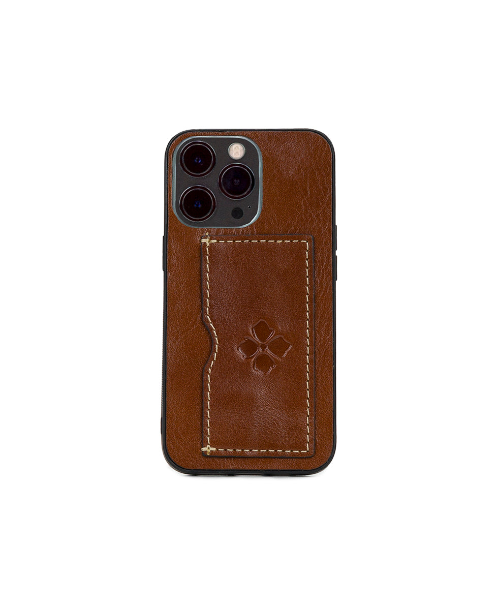 Vedetta iPhone 13 Pro Case - Heritage - tan - by Patricia Nash - View 1 of 3