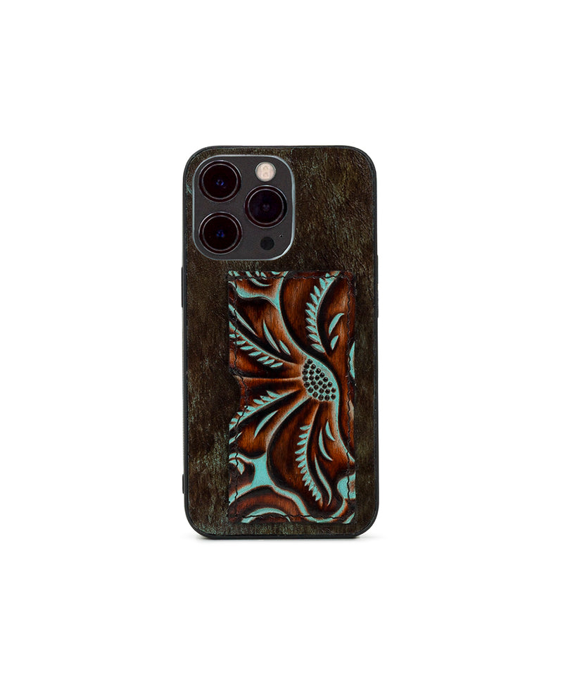 Vedetta iPhone 13 Pro Case - Tooled Turquoise