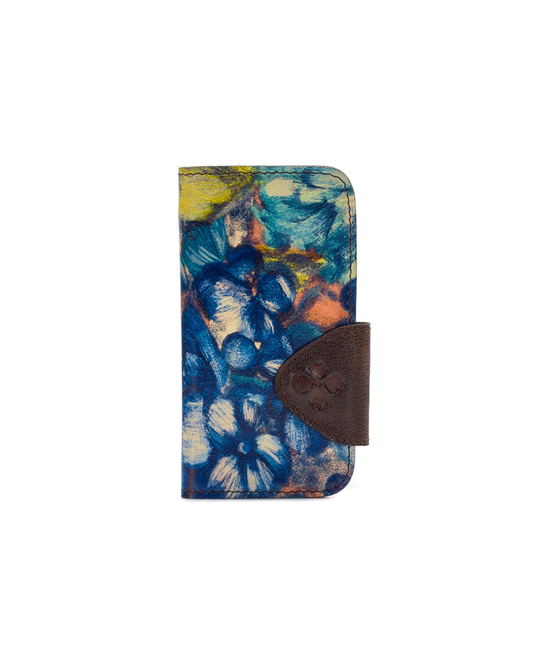 Brenna iPhone 10 Case - Blu Clay Floral